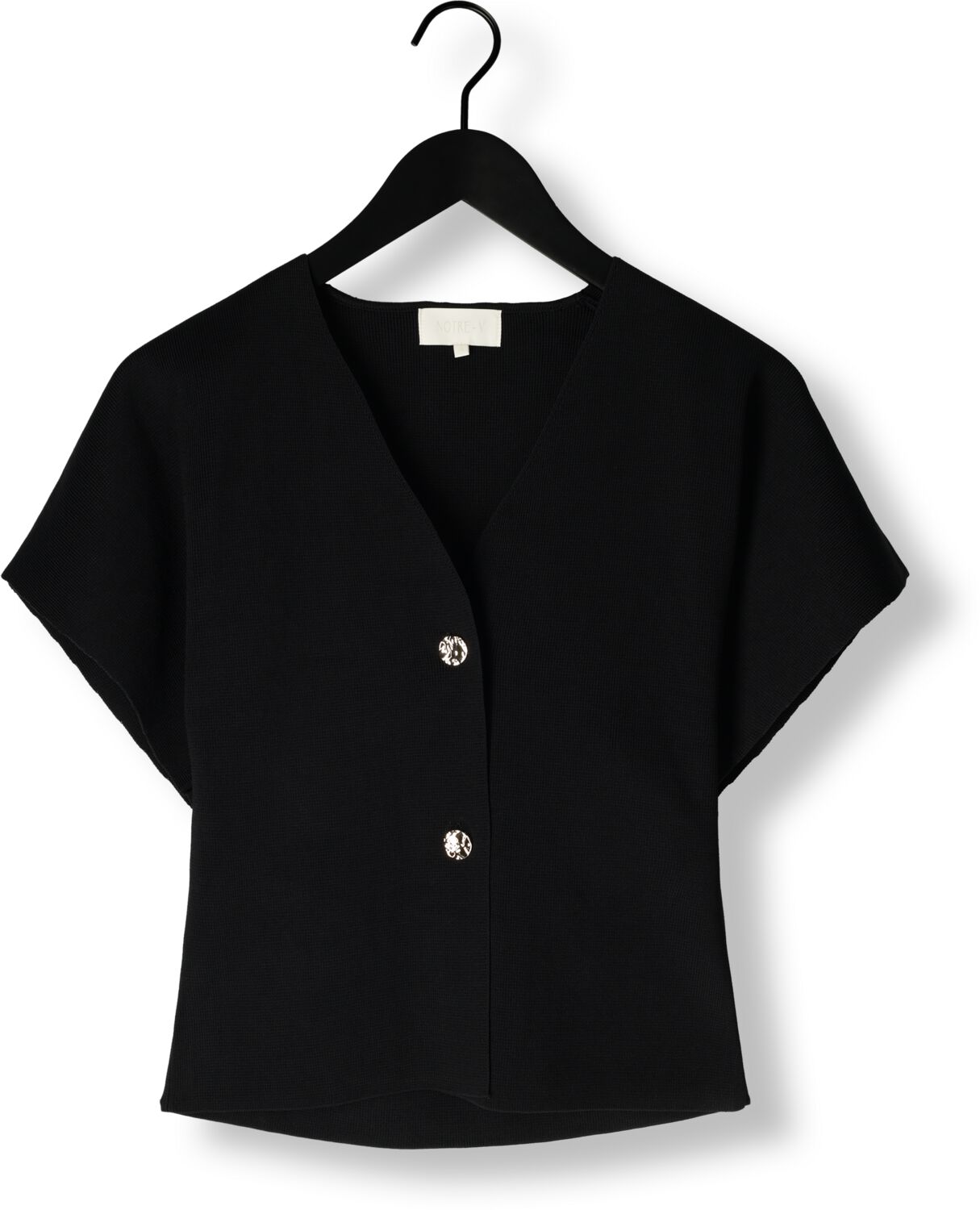 NOTRE-V Dames Tops & T-shirts Nv-fumie Zwart