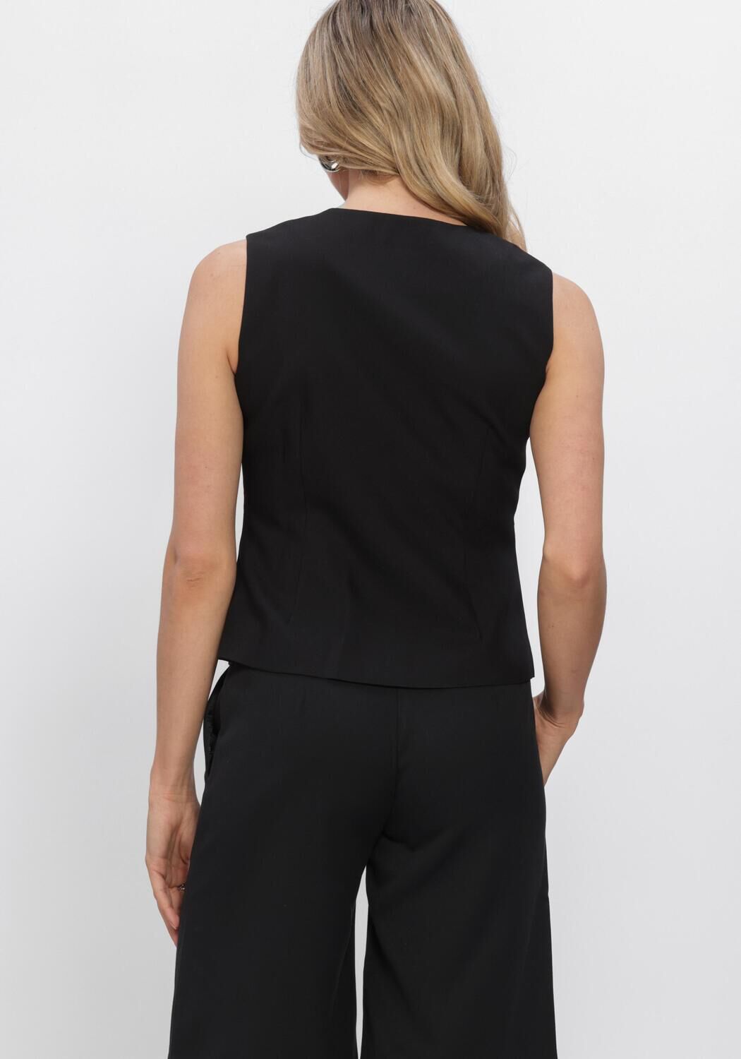 Zwarte ENVII Gilet ENMATHILDE SL VEST 6797 - large