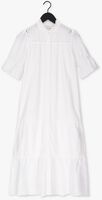 Witte LEVETE ROOM Midi jurk RIKO 1 DRESS - medium