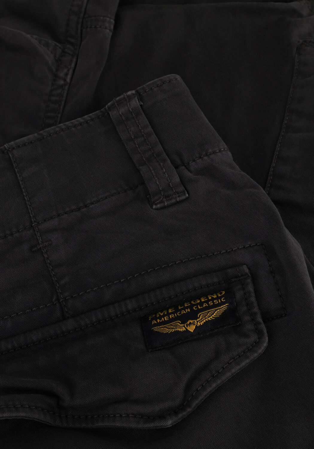 Grijze PME LEGEND Cargobroeken NORDROP CARGO STRETCH TWILL - large