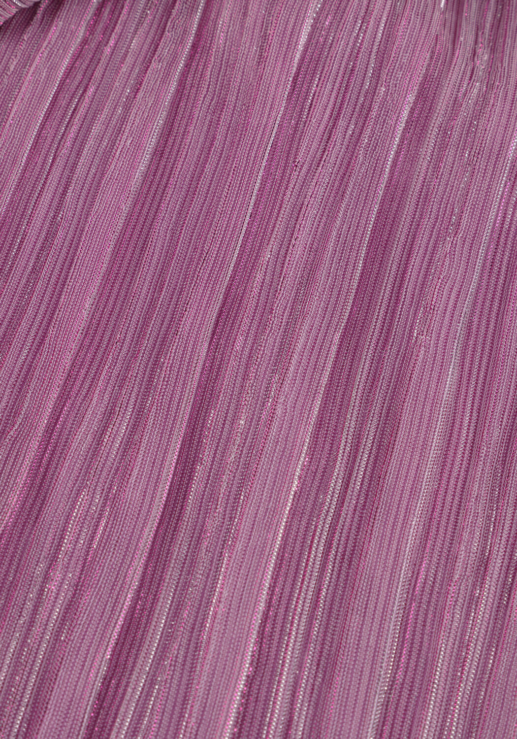 Paarse FREEBIRD Mini jurk F-JER-PLISSE-LUREX-26-1 - large