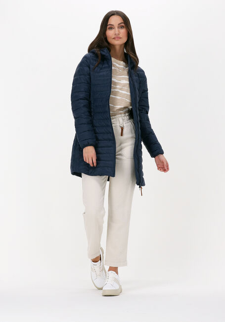 Donkerblauwe MOSCOW Gewatteerde jas ELENA - large