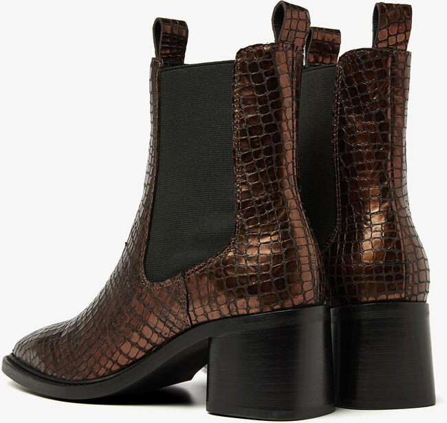 Bruine VIA VAI Enkellaarsjes ZOEY SCOTT - large