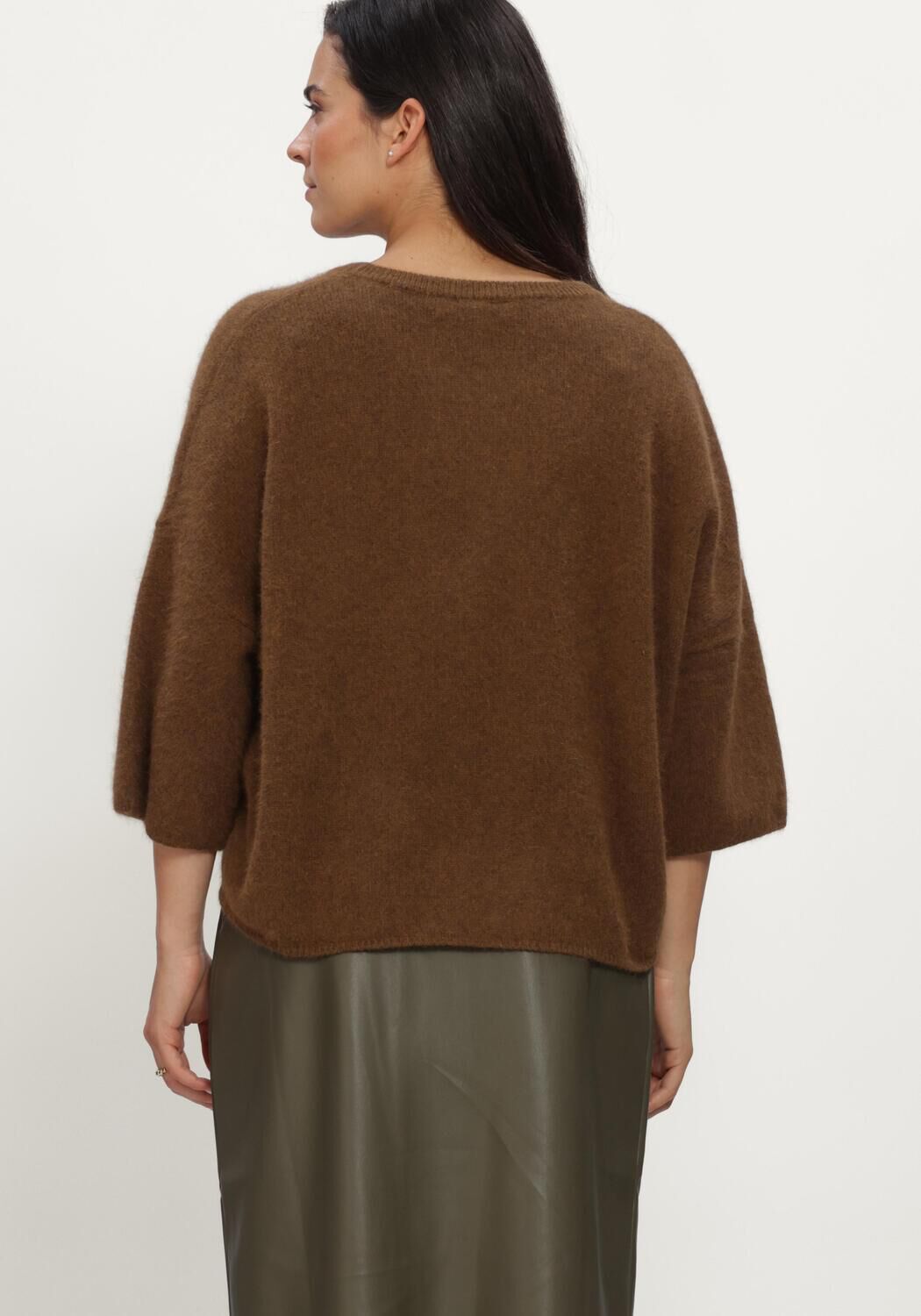 Bruine KNIT-TED Tops & T-shirts HANS TOP - large