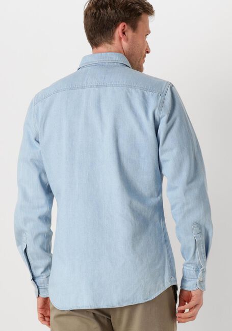 Blauwe PROFUOMO Overshirts OVERSHIRT DENIM LIGHT - large