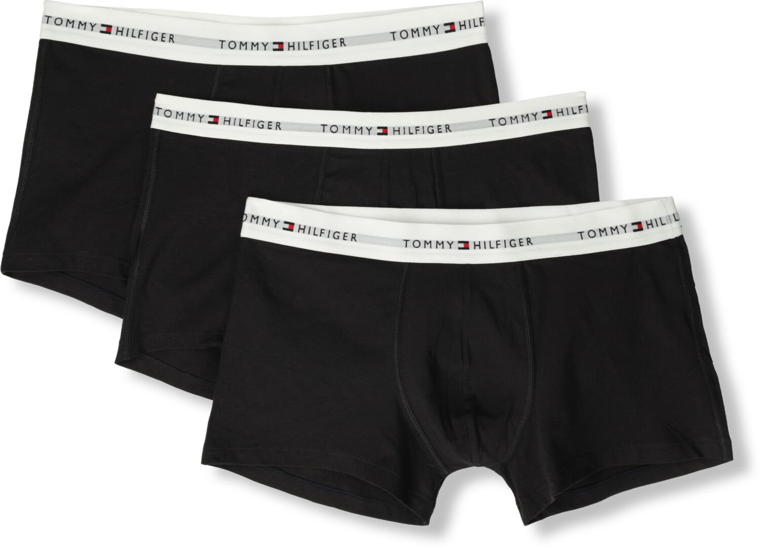 Tommy Hilfiger Underwear Boxershort met contrasterende logo-band (3 stuks)