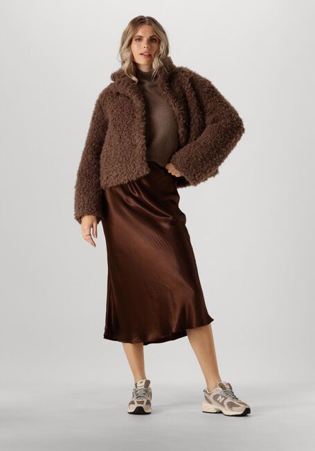 Bruine ANOTHER LABEL Trui CHIARA KNITTED PULL - large
