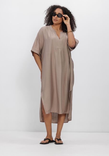Zand CO'COUTURE Midi jurk HERACC TUNIC V-DRESS - large