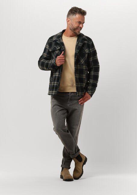 Camel TOMMY JEANS Sweater TJM REGULAR FLEECE C NECK - large