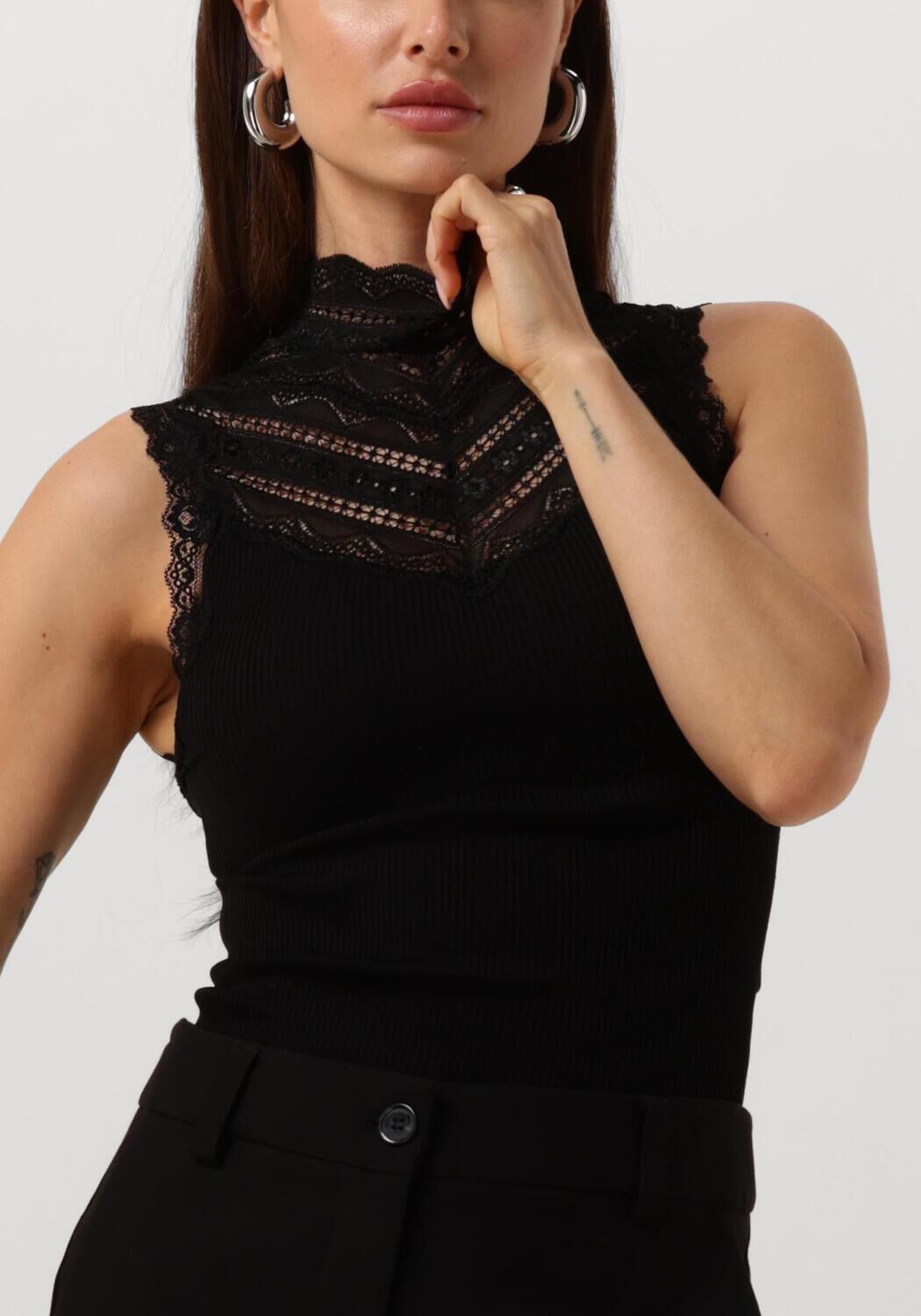 ROSEMUNDE Dames Tops & T-shirts Benita Zwart