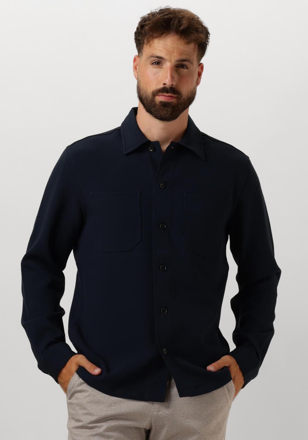 MATINIQUE Heren Overshirts Mapelton N Donkerblauw