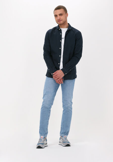 Donkerblauwe THE GOODPEOPLE Casual overhemd SOHO - large