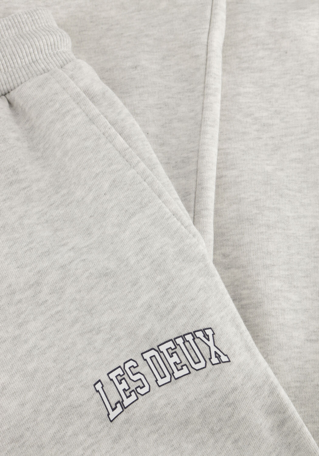 Lichtgrijze LES DEUX Joggingbroek AIDAN SWEATPANTS KIDS - large
