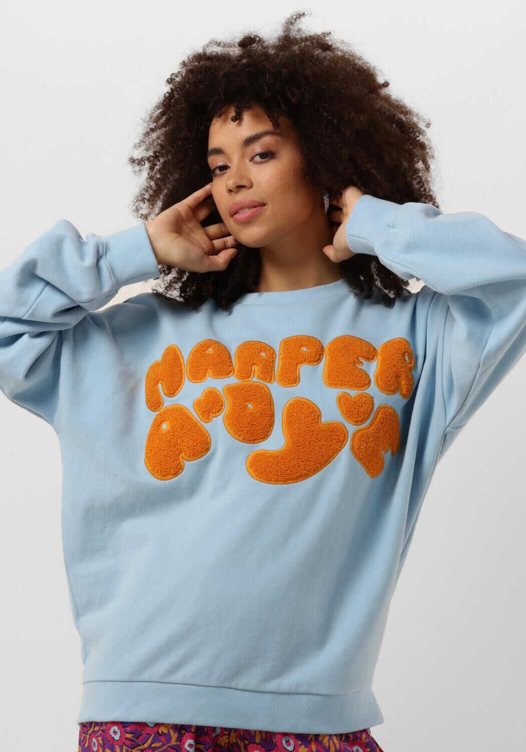 HARPER & YVE Dames Truien & Vesten Logo-sw Donkerblauw