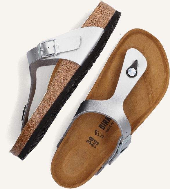 Zilveren BIRKENSTOCK Teenslippers GIZEH DAMES Zilveren BIRKENSTOCK Teenslippers GIZEH DAMES - large