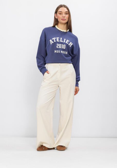 Blauwe MOS MOSH Sweater MMNIMA O-LS  SWEATSHIRT - large
