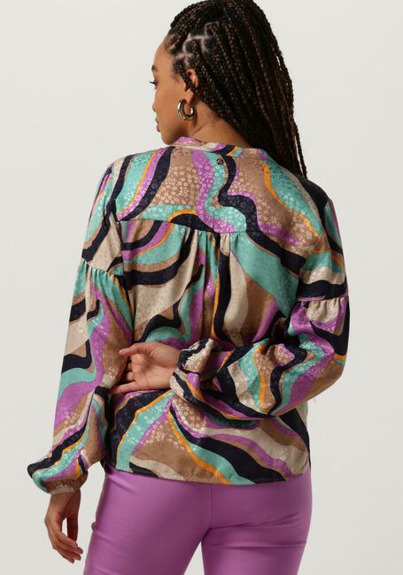 Paarse MOS MOSH Blouses NENA ONDA BLOUSE - large