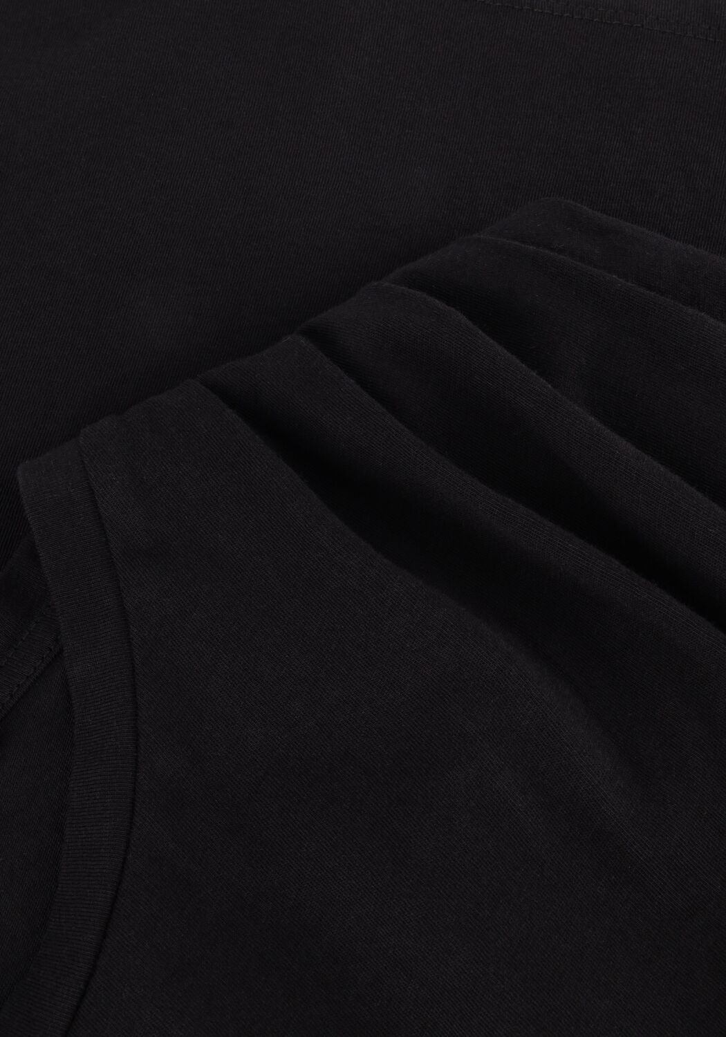 Zwarte CATWALK JUNKIE Top PLEATED SHOULDER TOP - large