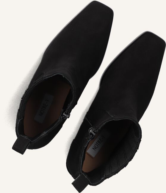 Zwarte NOTRE-V Enkellaarsjes 33028 Zwarte NOTRE-V Enkellaarsjes 33028 - large