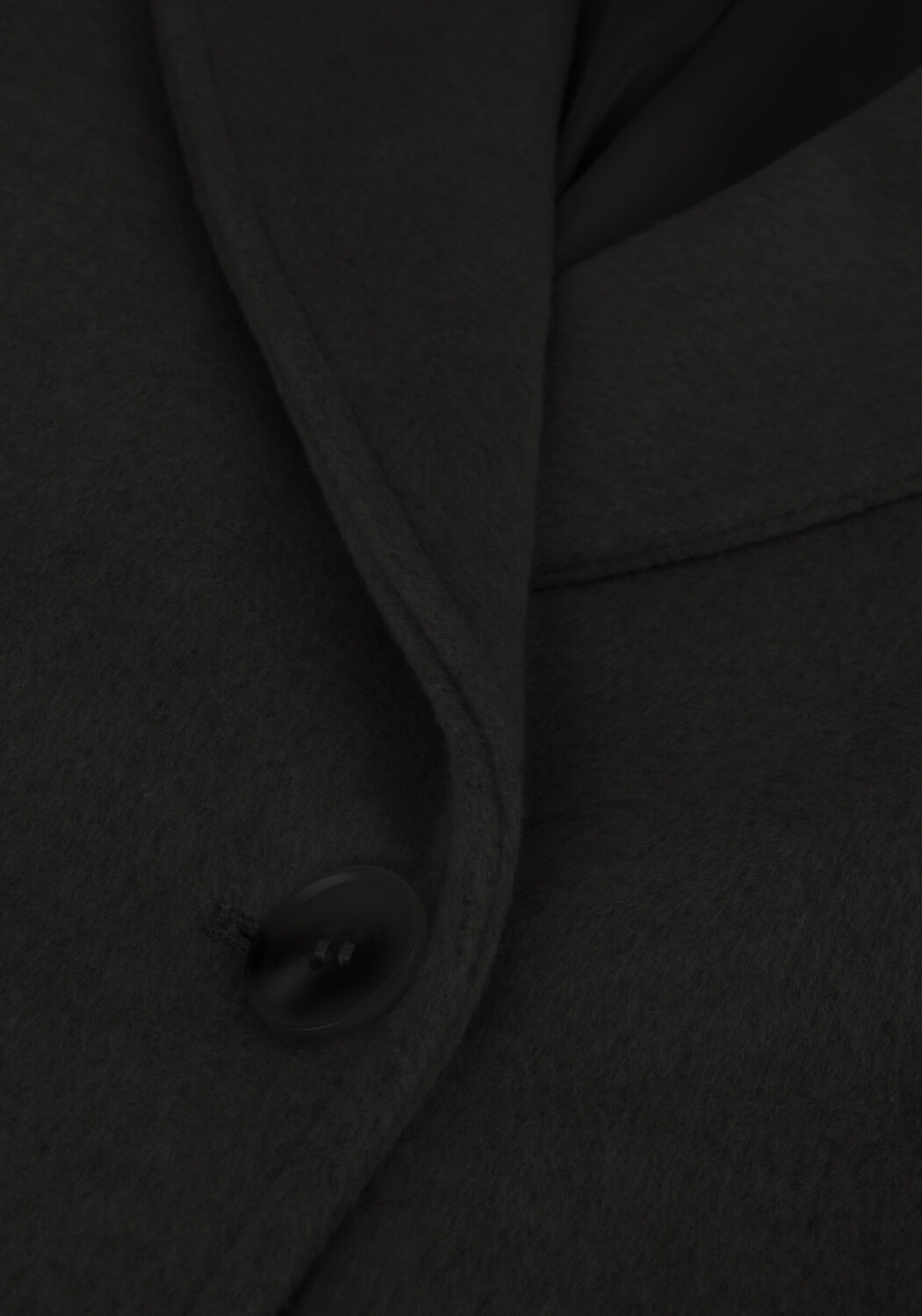 Grijze NEO NOIR Mantel WILLIAMS WOOL COAT - large