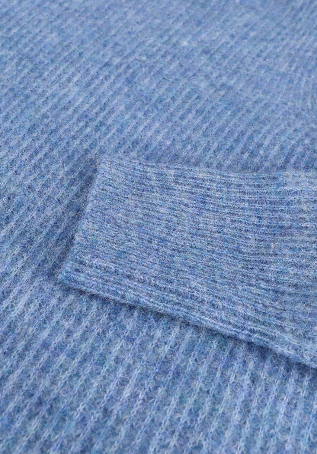 Lichtblauwe NEO NOIR Trui MARLIA KNIT BLOUSE - large