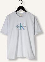 Lichtblauwe CALVIN KLEIN T-shirt SS HERO MONOLOGO TEE 20S Lichtblauwe CALVIN KLEIN T-shirt SS HERO MONOLOGO TEE 20S - medium