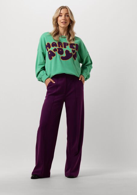 Groene HARPER & YVE Sweater LOGO-SW - large