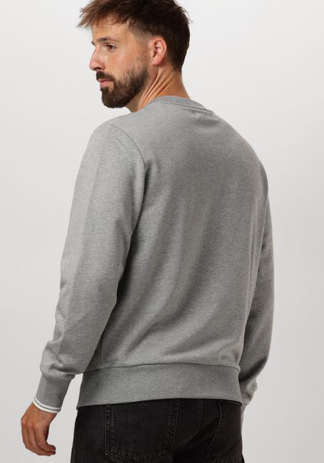 Grijze FRED PERRY Trui CREW NECK SWEATSHIRT - large