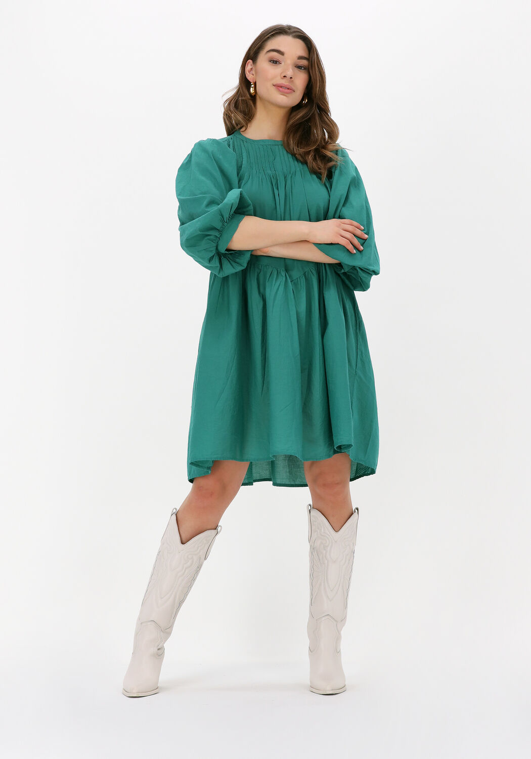 By bar jurk on sale groen