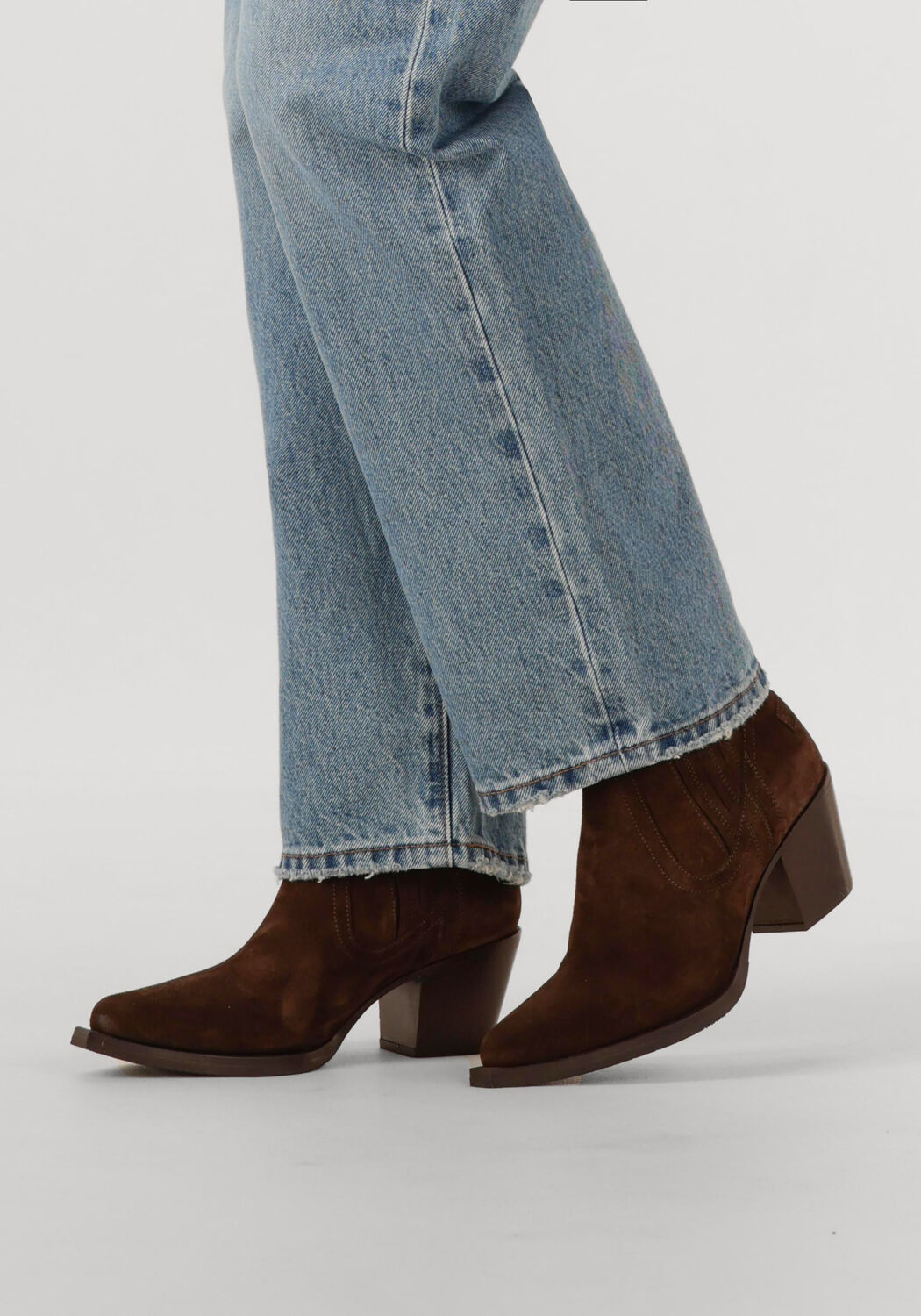 Bruine SHABBIES Enkellaarsjes JAYMIE SHELLY - large