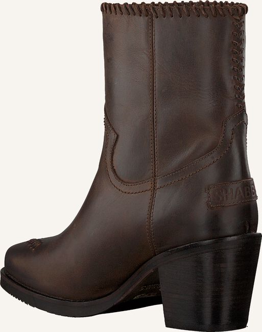 Bruine SHABBIES Enkellaarsjes 183020165 Bruine SHABBIES Enkellaarsjes 183020165 - large