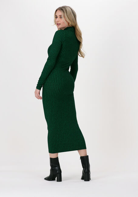 Groene ENVII Midi jurk ANAPPLE LS DRESS 5357 - large