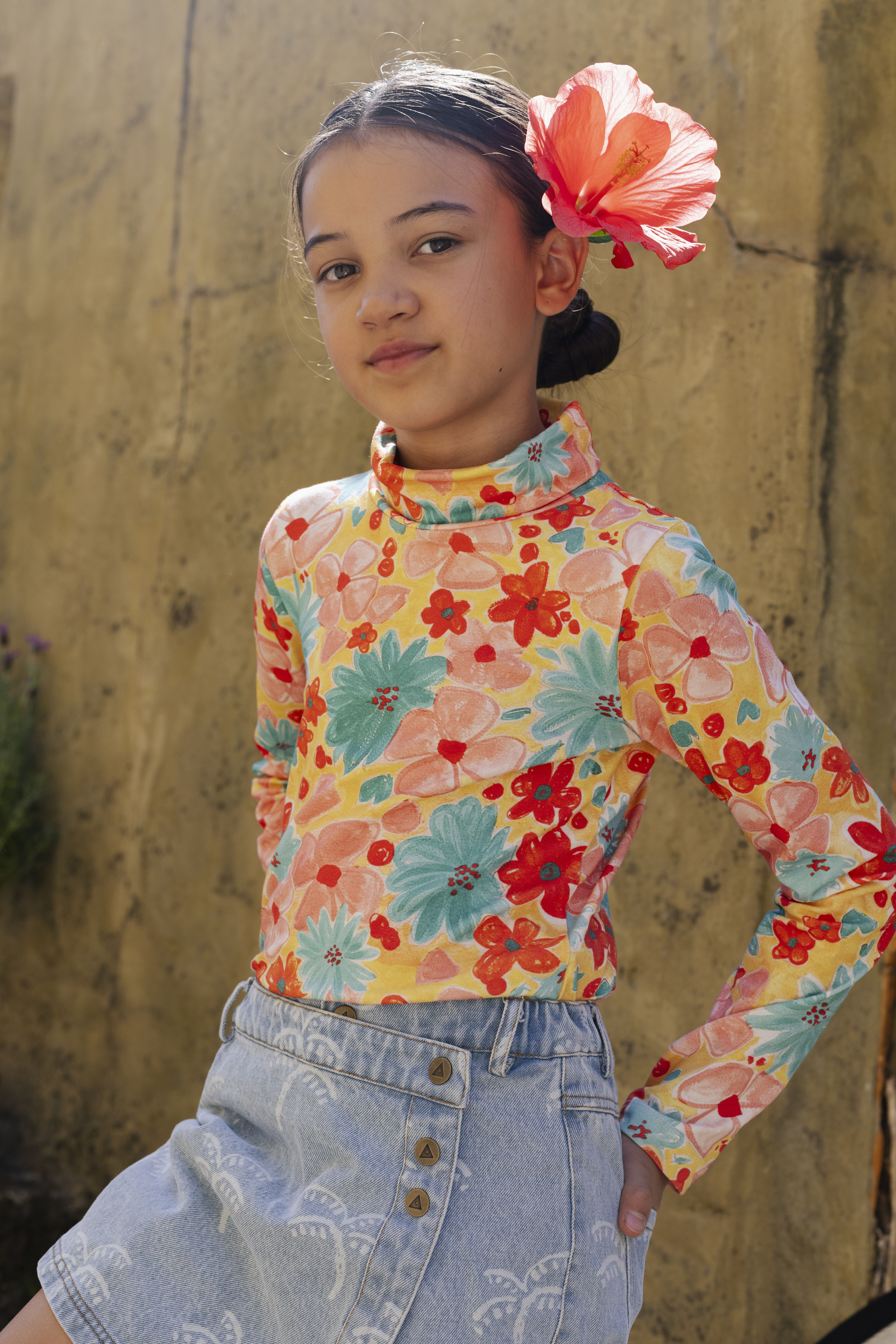 AMMEHOELA Meisjes Tops & T-shirts Lou Multi