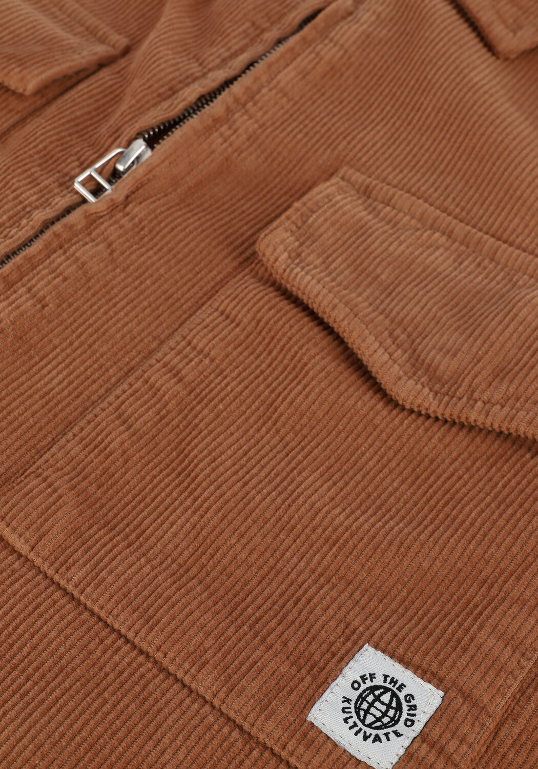 Bruine KULTIVATE Overshirt ST BARK - large