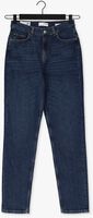 Donkerblauwe SELECTED FEMME Slim fit jeans SLFAMY HW SLIM ROW BLU JEANS U