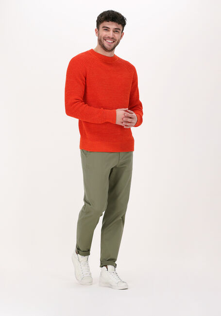 Rode SELECTED HOMME Trui SLHSENNI LS KNIT MOCK NECK W - large