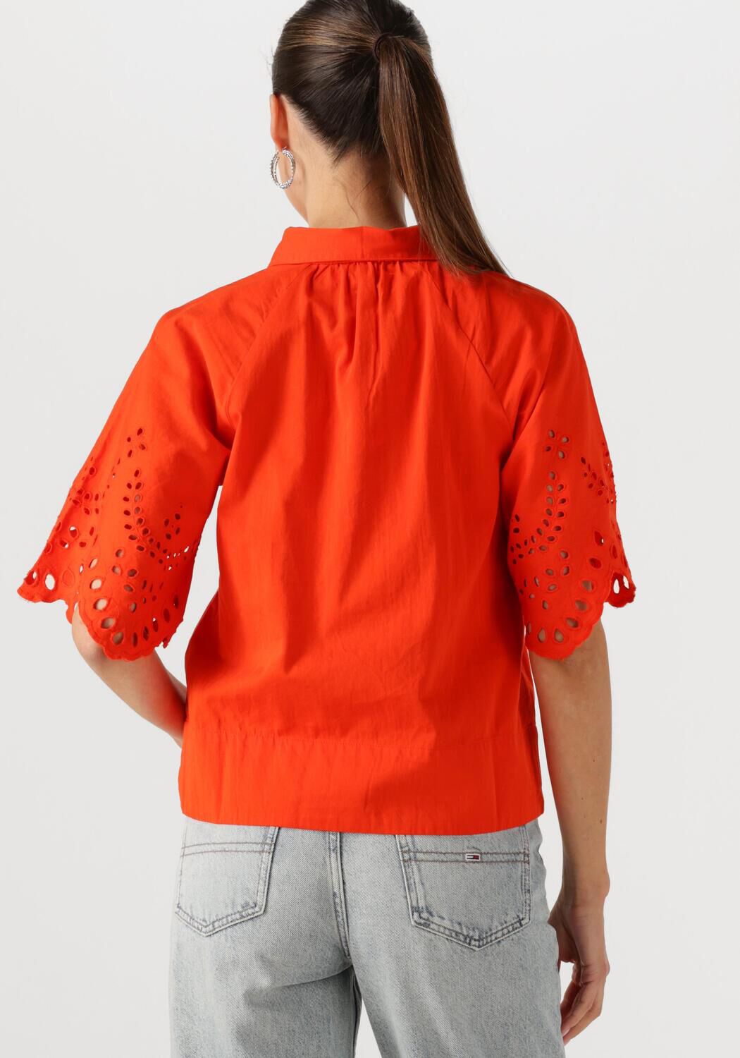 Y.A.S. Dames Blouses Yaselva Shirt S Oranje