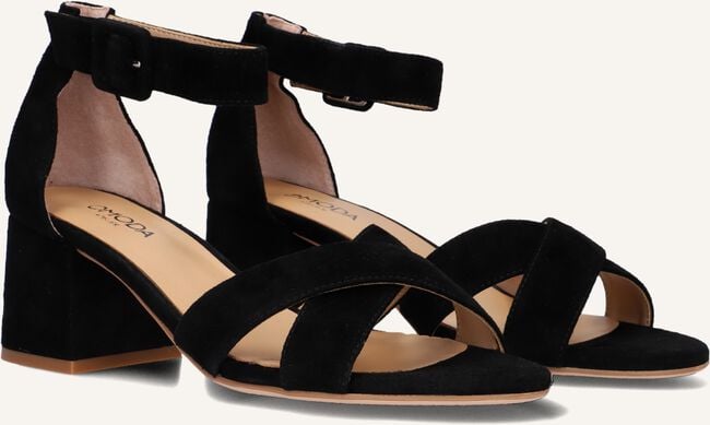 Zwarte OMODA Sandalen met hak IDA03 Zwarte OMODA Sandalen met hak IDA03 - large
