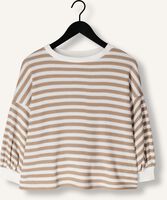 Beige SUMMUM Sweater JERSEY SWEATER WAFFLE LUREX STRIPE Beige SUMMUM Sweater JERSEY SWEATER WAFFLE LUREX STRIPE - medium