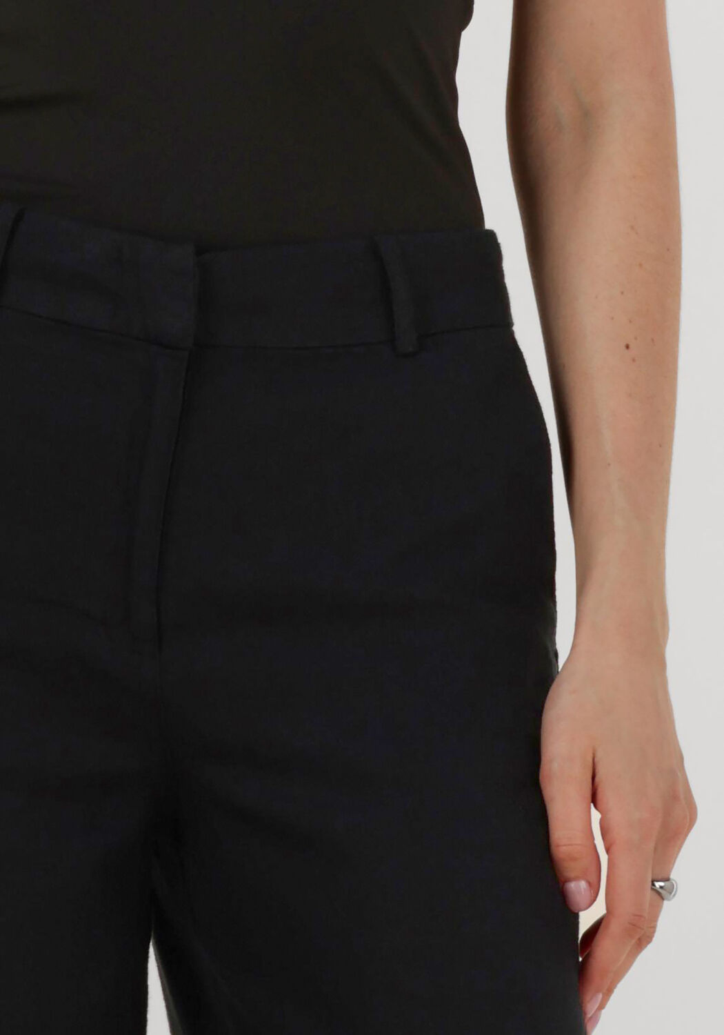 ROUGE EDIT Dames Broeken Rousummer Hw Wf Trouser Zwart