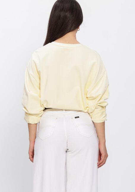 Gele CALVIN KLEIN Trui LOGO GRAPHIC CREWNECK SWEATSHIRT - large