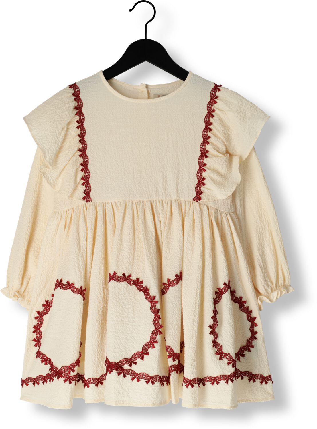 KONGES SLOJD Meisjes Jurken Fee Dress Gots Ecru