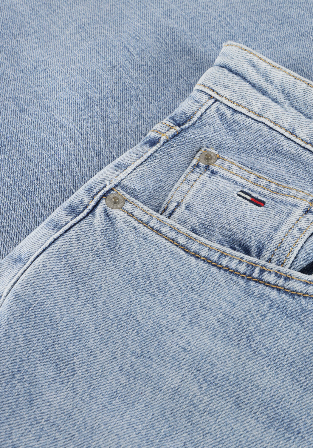 Lichtblauwe TOMMY JEANS Wide jeans CHARLIE MR LOOSE WD BI0112 CO - large