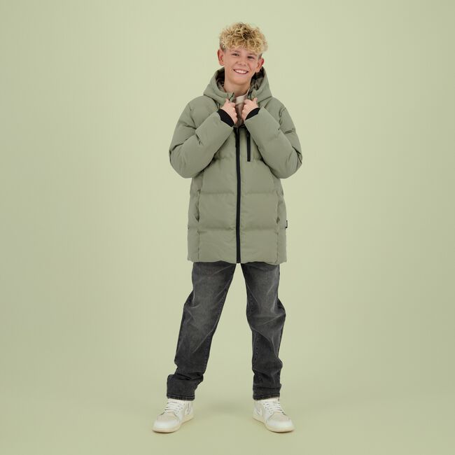 Khaki RAIZZED Gewatteerde jas TUTAN - large