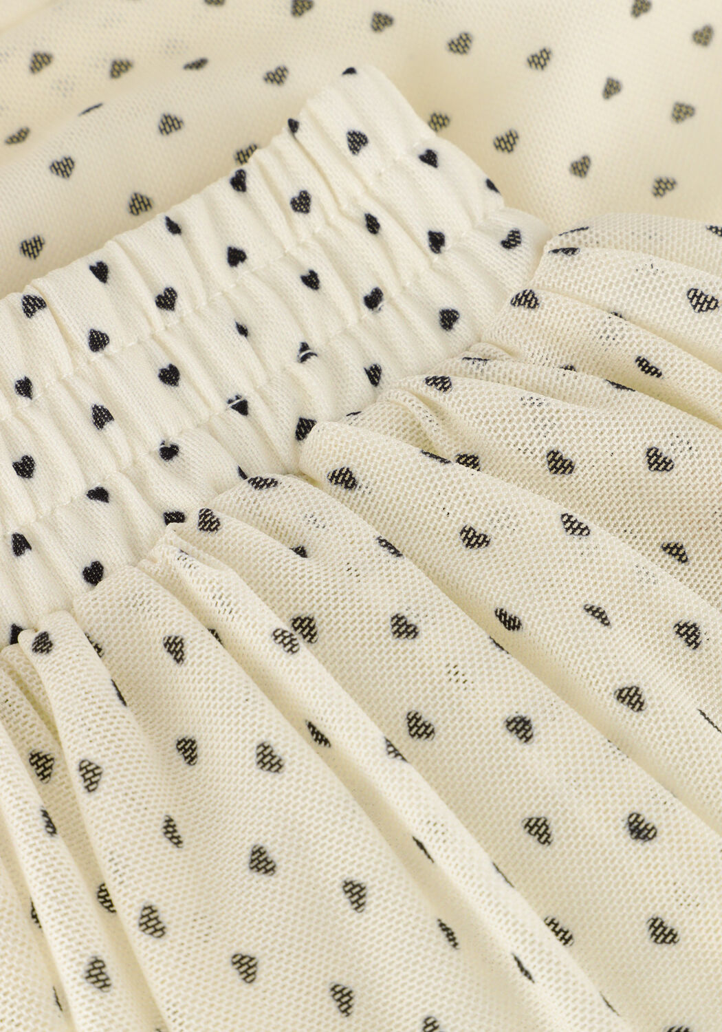 NONO Meisjes Rokken Ninu Mesh Skirt Ecru