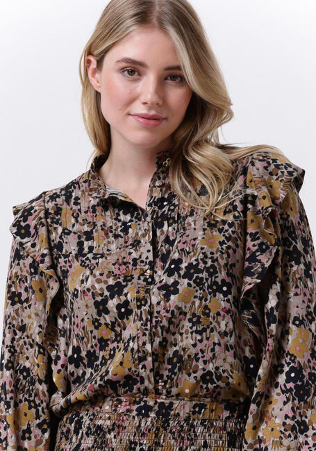 Camel FABIENNE CHAPOT Blouses BIBI TESS LONG SLEEVE BLOUSE - large