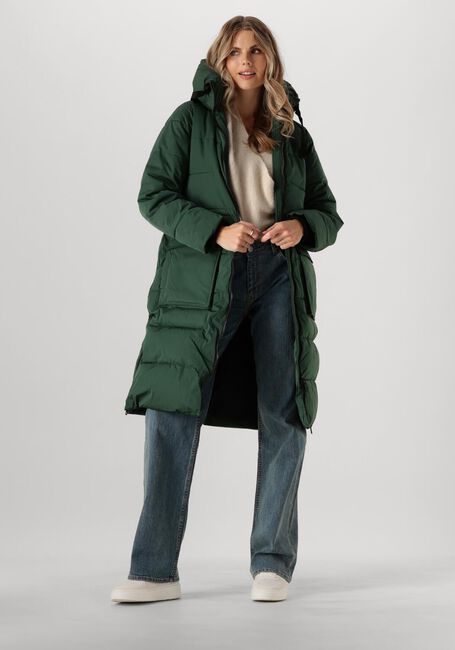 Groene MSCH COPENHAGEN Gewatteerde jas MSCHPAVINARIA ZIP JACKET - large