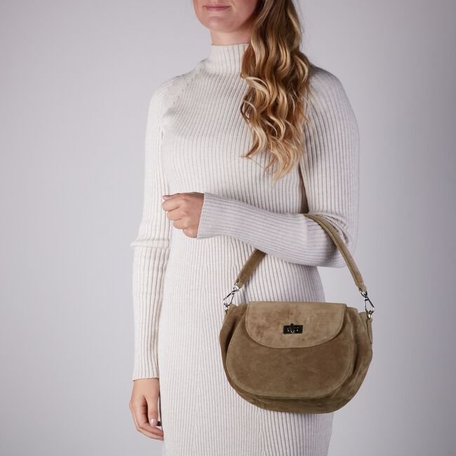Taupe UNISA Schoudertas ZGRAPON Taupe UNISA Schoudertas ZGRAPON - large
