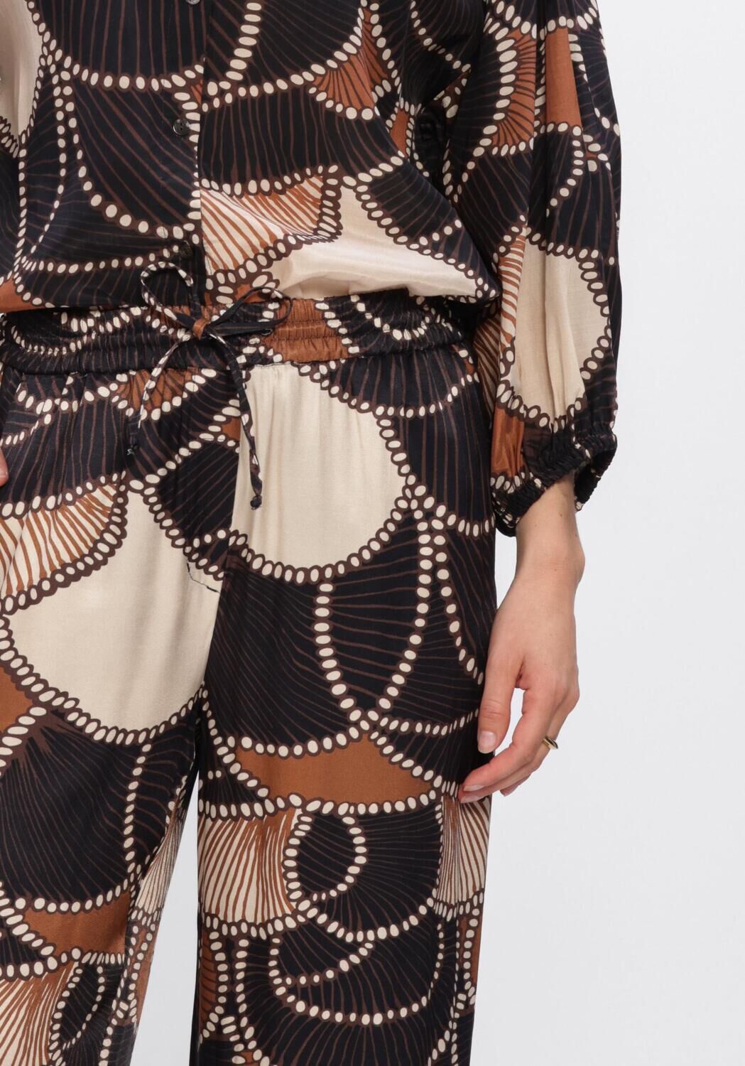 Multi SUMMUM Broeken TROUSERS ALL OVER TWILL - large