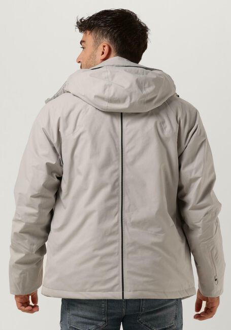 Lichtgrijze KRAKATAU Parka's QM376 - large